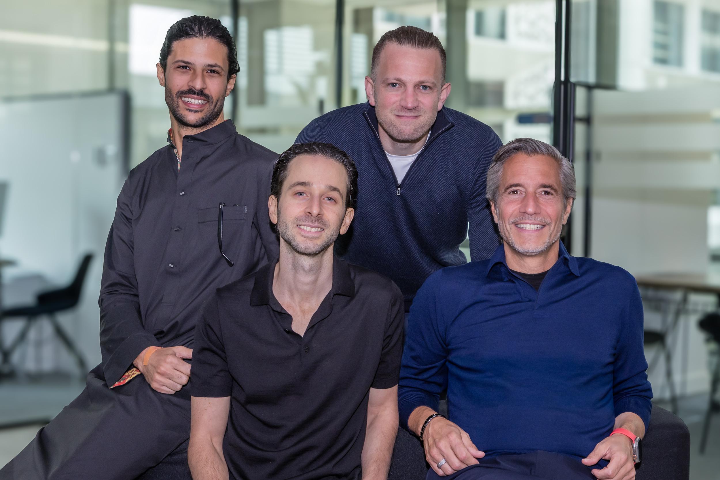BECO Capital’s General Partnership team from left to right: Yousef Hammad, Managing Partner - KSA, Abdulaziz Shikh Al Sagha, Managing Partner, Amer Alaily, General Partner - Growth, Dany Farha, Co-Founder and Managing Partner